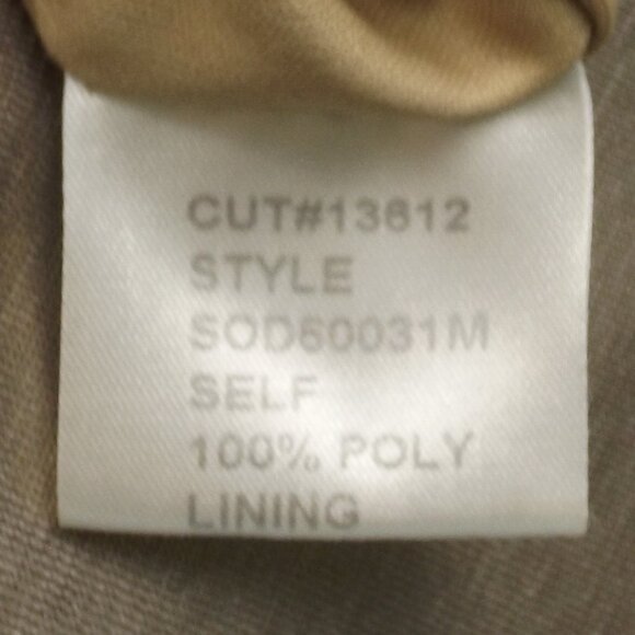 TADASHI COLLECTION Dress, 6, Champagne/Golden, Ruched, Wide straps, knee length - Picture 11 of 12